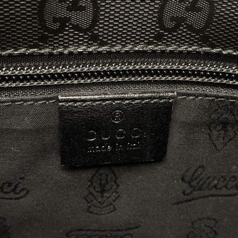 Gucci Shoulder Bag Imprime 201732 Black Leather