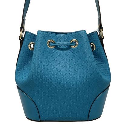 Gucci Shoulder Bag Bright Diamante 354229 Blue Shape Pressed/drawstring Shape