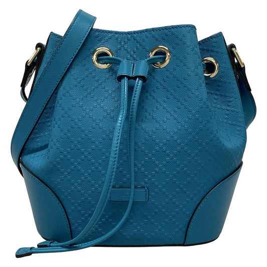 Gucci Shoulder Bag Bright Diamante 354229 Blue Shape Pressed/drawstring Shape