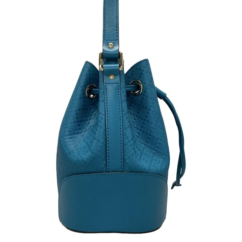 Gucci Shoulder Bag Bright Diamante 354229 Blue Shape Pressed/drawstring Shape