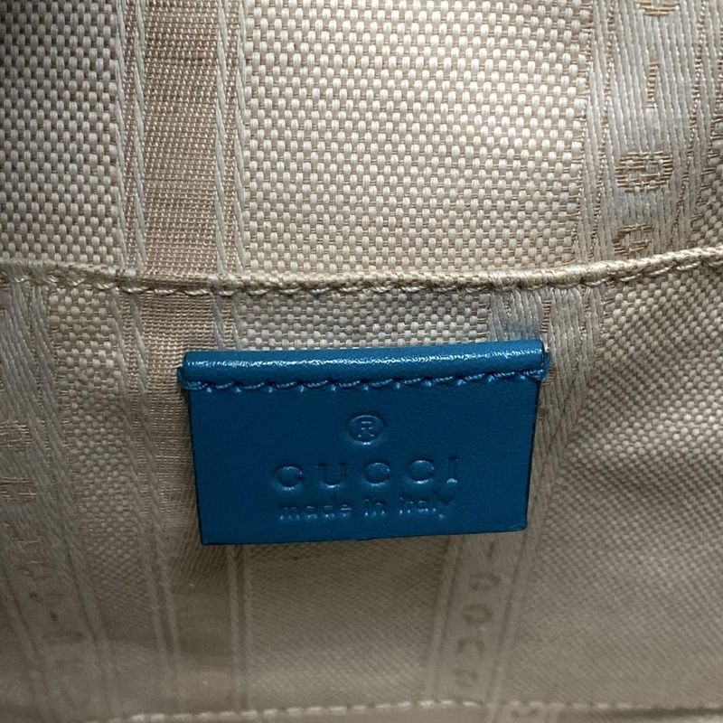 Gucci Shoulder Bag Bright Diamante 354229 Blue Shape Pressed/drawstring Shape