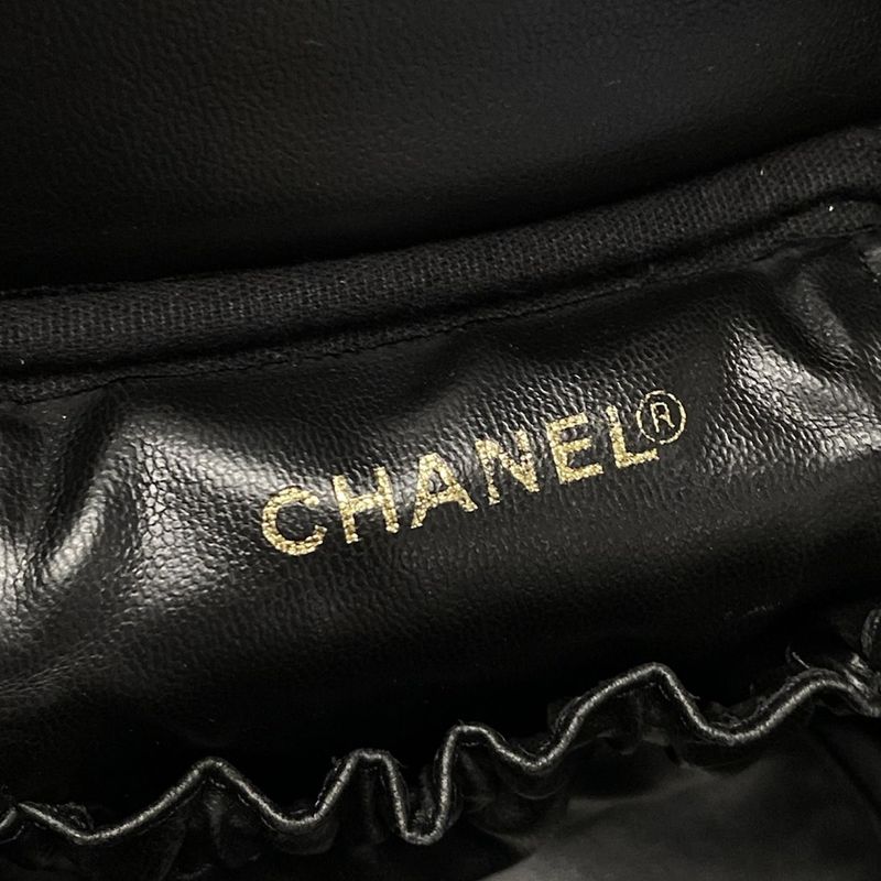 Chanel Vanity Bag - A01998 Black Gold Hardware