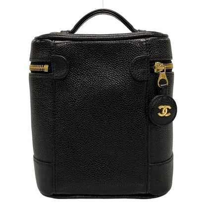 Chanel Vanity Bag - A01998 Black Gold Hardware