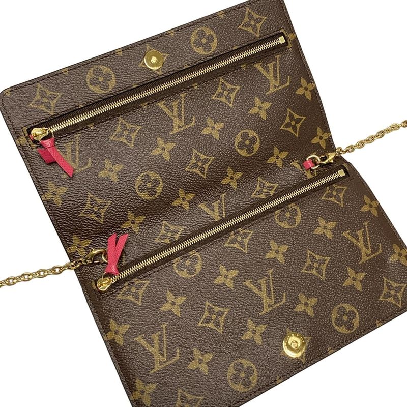 Louis Vuitton Wallet Summer Trunk (monogram ) Pochette - Weekend M62456 Fuchsia