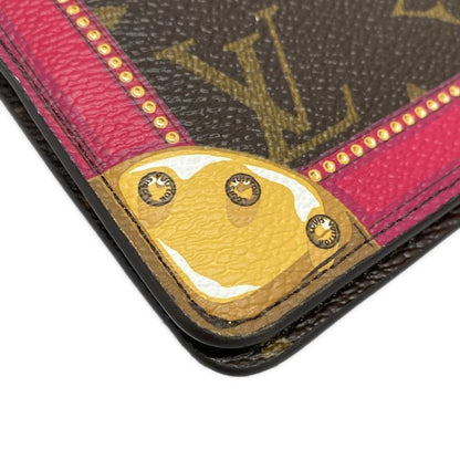 Louis Vuitton Wallet Summer Trunk (monogram ) Pochette - Weekend M62456 Fuchsia