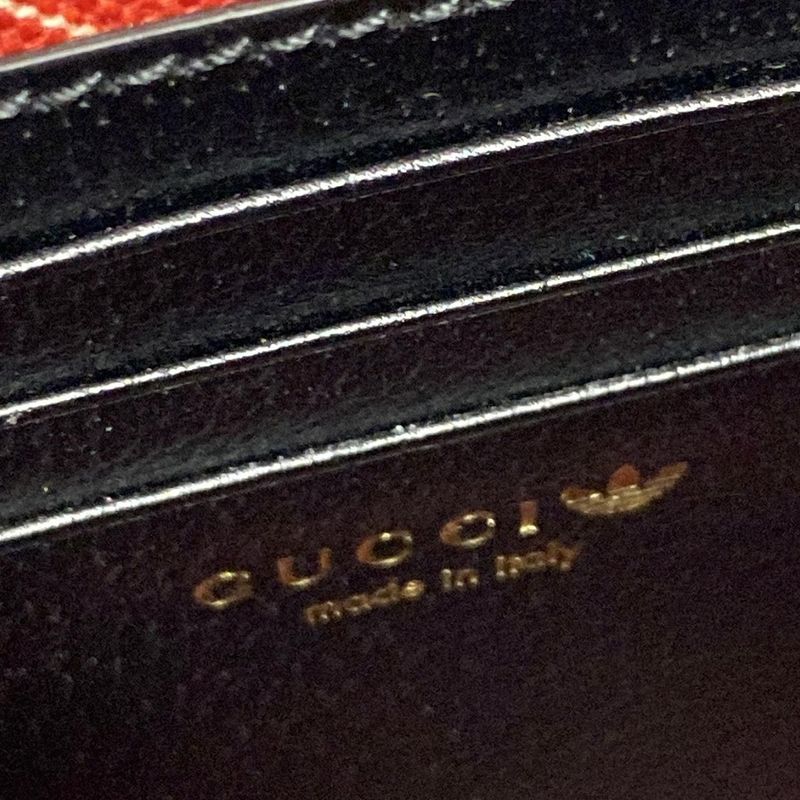 Gucci Shoulder Bag Mini Shoulder Bag 721794 Black And White Adidas Collaboration