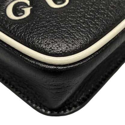 Gucci Shoulder Bag Mini Shoulder Bag 721794 Black And White Adidas Collaboration