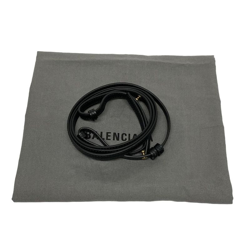 Balenciaga Tote Hardware Small Tote Bag 671402 Ivory And Black Leather