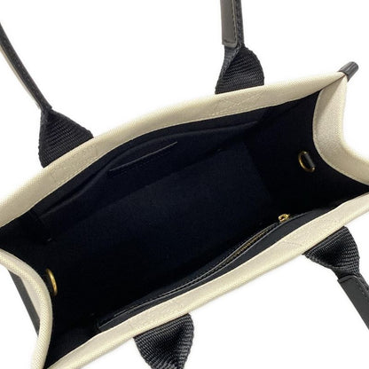 Balenciaga Tote Hardware Small Tote Bag 671402 Ivory And Black Leather