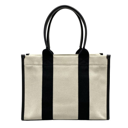 Balenciaga Tote Hardware Small Tote Bag 671402 Ivory And Black Leather
