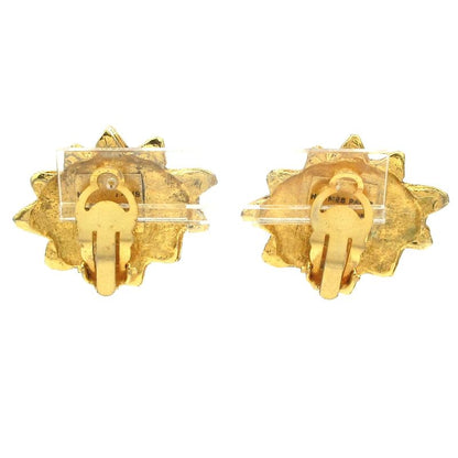 Hermes Earring Soleil Sun Gold Vintage/sun/face