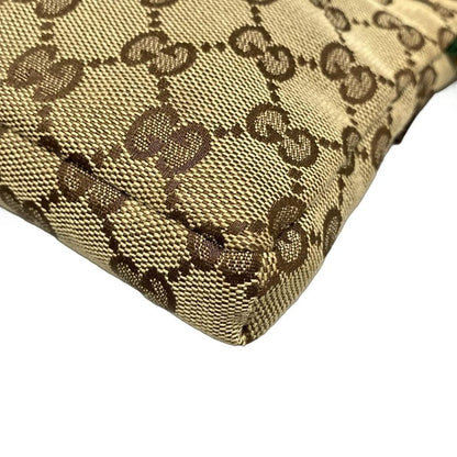 Gucci Waist Pouch GG Patternsherry (web) 28566 Beige X Dark Brown X Multi