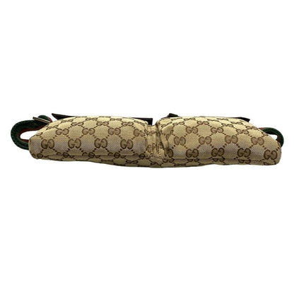 Gucci Waist Pouch GG Patternsherry (web) 28566 Beige X Dark Brown X Multi
