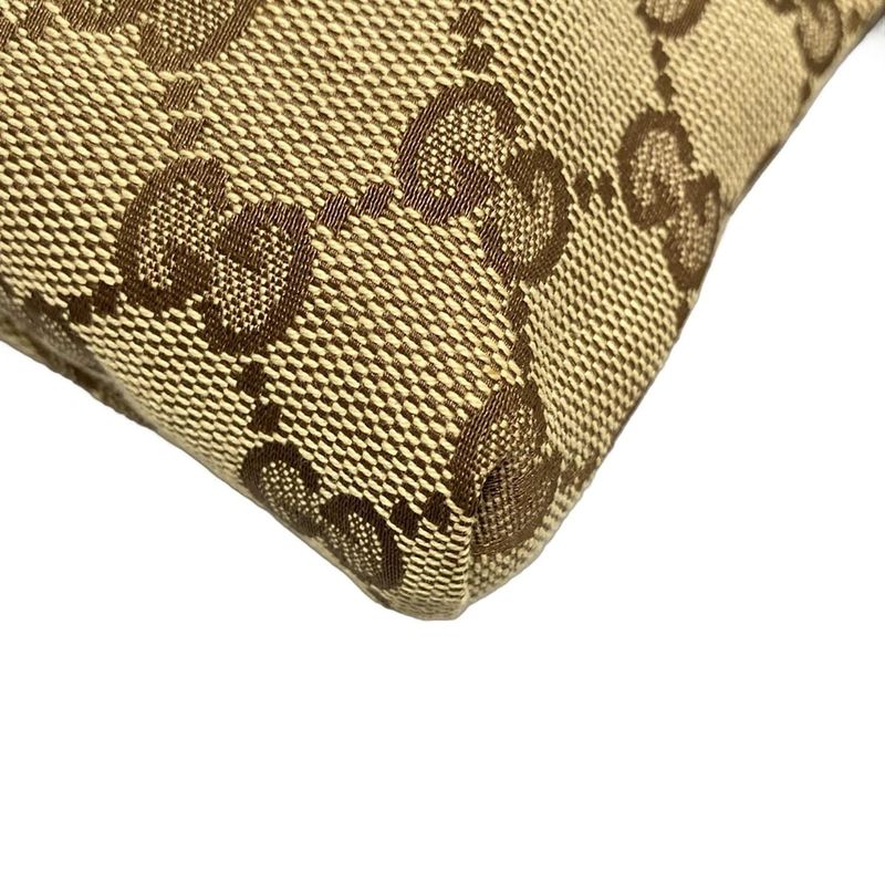 Gucci Waist Pouch GG Patternsherry (web) 28566 Beige X Dark Brown X Multi