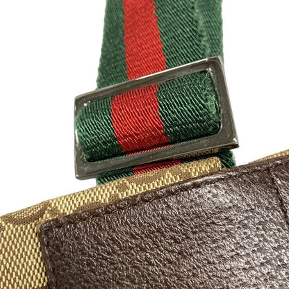 Gucci Waist Pouch GG Patternsherry (web) 28566 Beige X Dark Brown X Multi