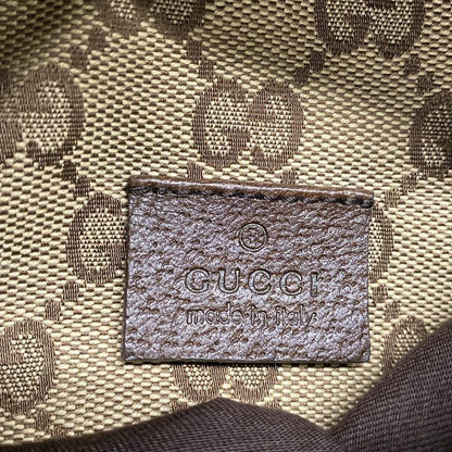 Gucci Waist Pouch GG Patternsherry (web) 28566 Beige X Dark Brown X Multi