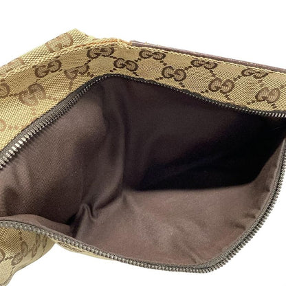 Gucci Waist Pouch GG Patternsherry (web) 28566 Beige X Dark Brown X Multi