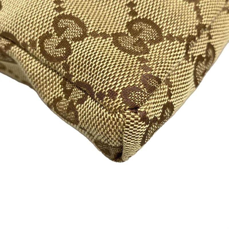 Gucci Waist Pouch GG Patternsherry (web) 28566 Beige X Dark Brown X Multi