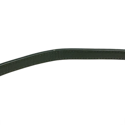 Saint Laurent Paris Shoulder Bag Mayon Satchel 649795 Dark Green Leather