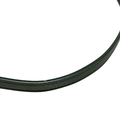 Saint Laurent Paris Shoulder Bag Mayon Satchel 649795 Dark Green Leather