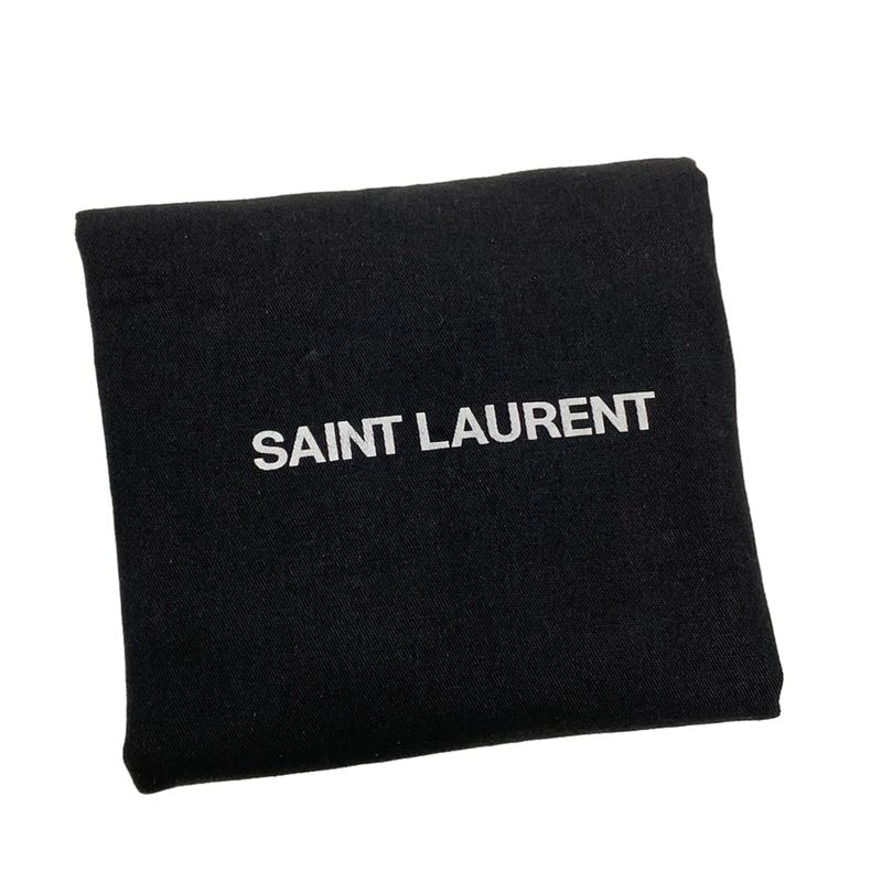 Saint Laurent Paris Shoulder Bag Mayon Satchel 649795 Dark Green Leather