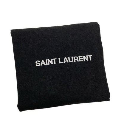 Saint Laurent Paris Shoulder Bag Mayon Satchel 649795 Dark Green Leather