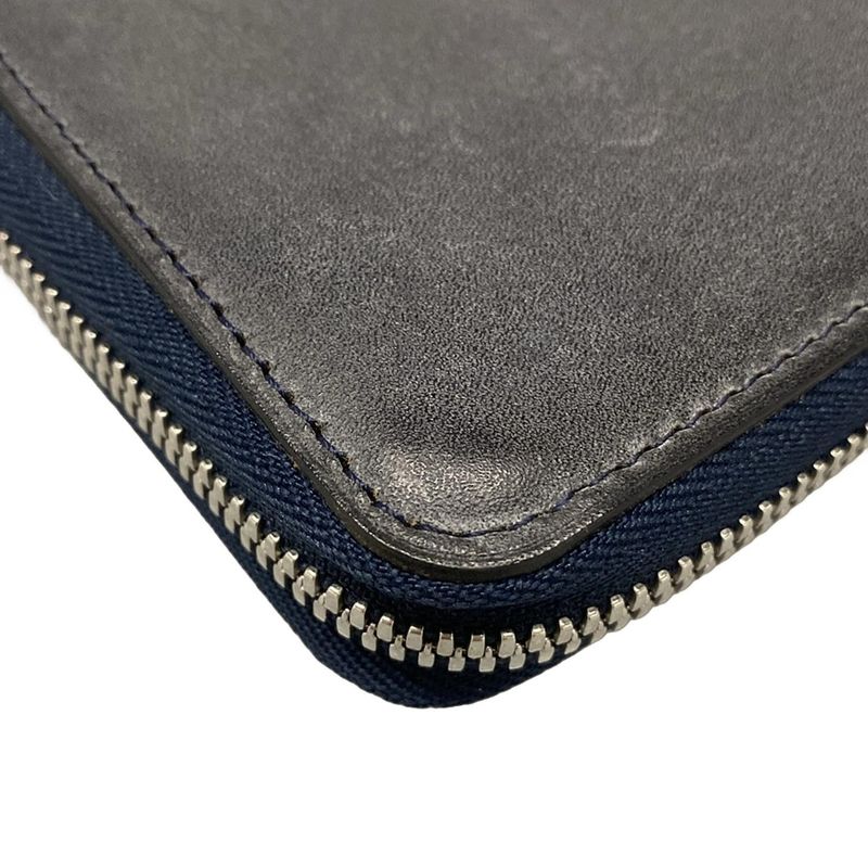 Louis Vuitton Long Wallet Louis Vuitton Cup Zippy Organizer M80709 Navy Leather