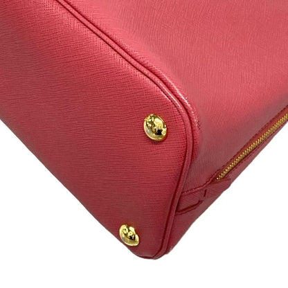 Prada Handbag Promenade Bl0837 Pink Leather