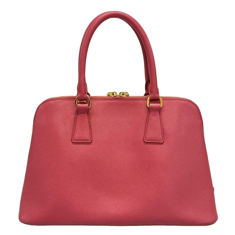 Prada Handbag Promenade Bl0837 Pink Leather