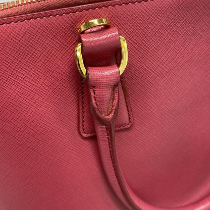 Prada Handbag Promenade Bl0837 Pink Leather