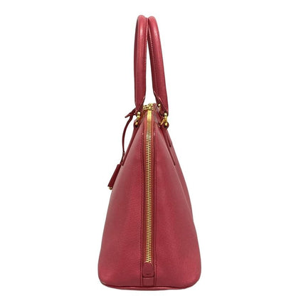 Prada Handbag Promenade Bl0837 Pink Leather
