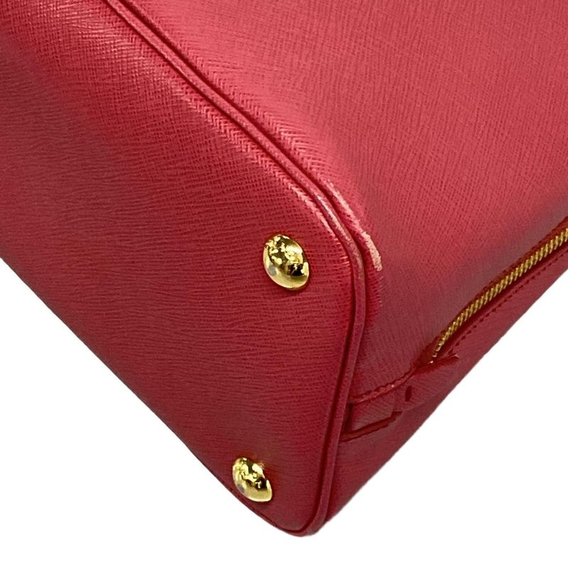 Prada Handbag Promenade Bl0837 Pink Leather