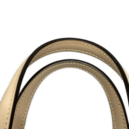 Gucci Tote Bag GG Super Mini Bag/shima Line 790133 Beige Leather