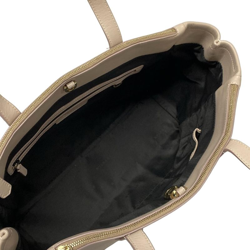 Bvlgari Tote Bag - Pink Beige Leather