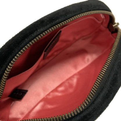 Gucci GG Marmont Waist Pouch 476434 Black Quilted Leather