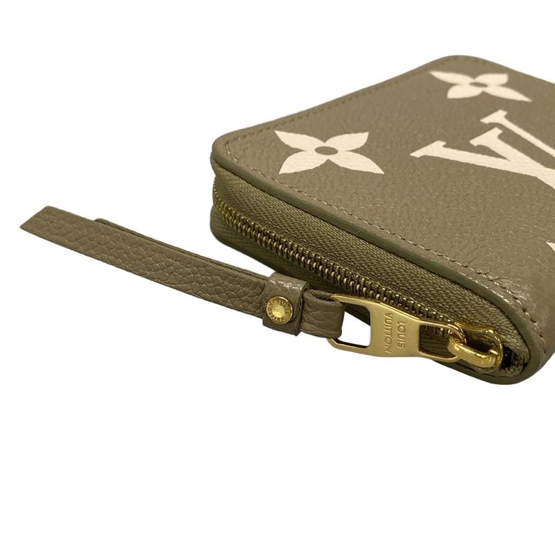 Louis Vuitton Coin Case Bicolor Monogram Empreinte Zippy Coin Purse M82448
