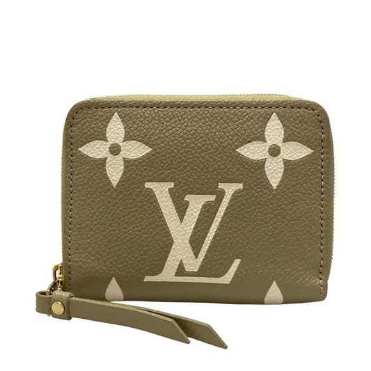 Louis Vuitton Coin Case Bicolor Monogram Empreinte Zippy Coin Purse M82448