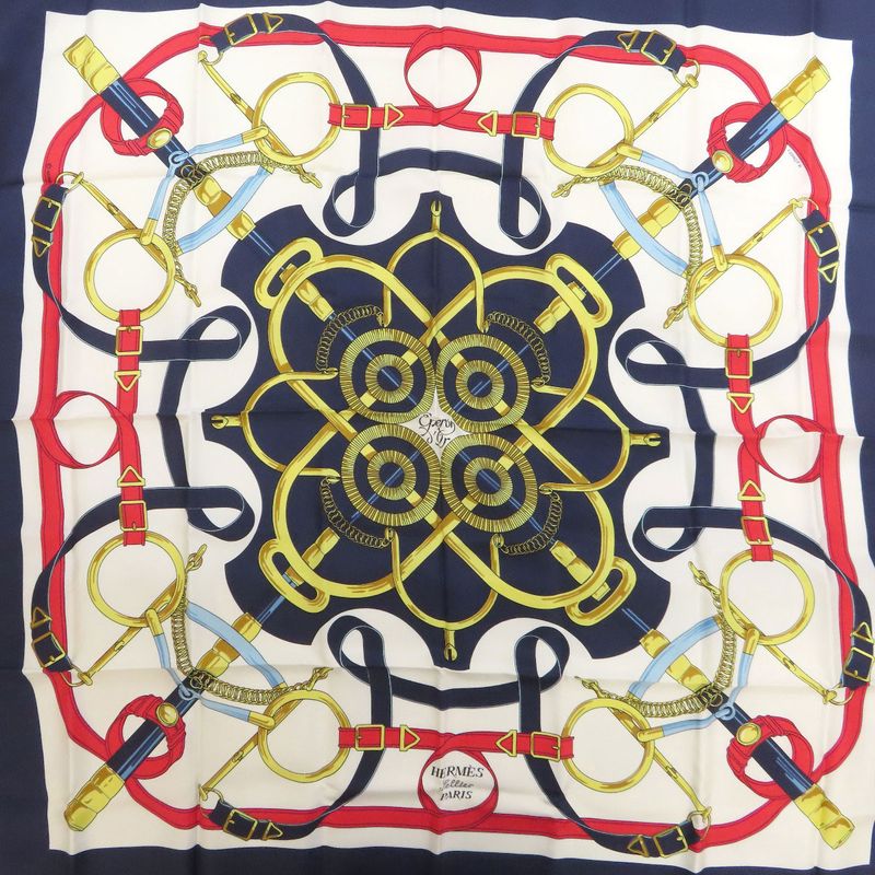Hermes Carré 90 Scarf Silk Women