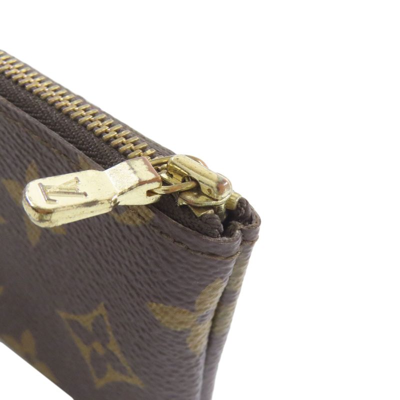 Louis Vuitton M62650 Pochette Cles Coin Case Monogram Canvas Women