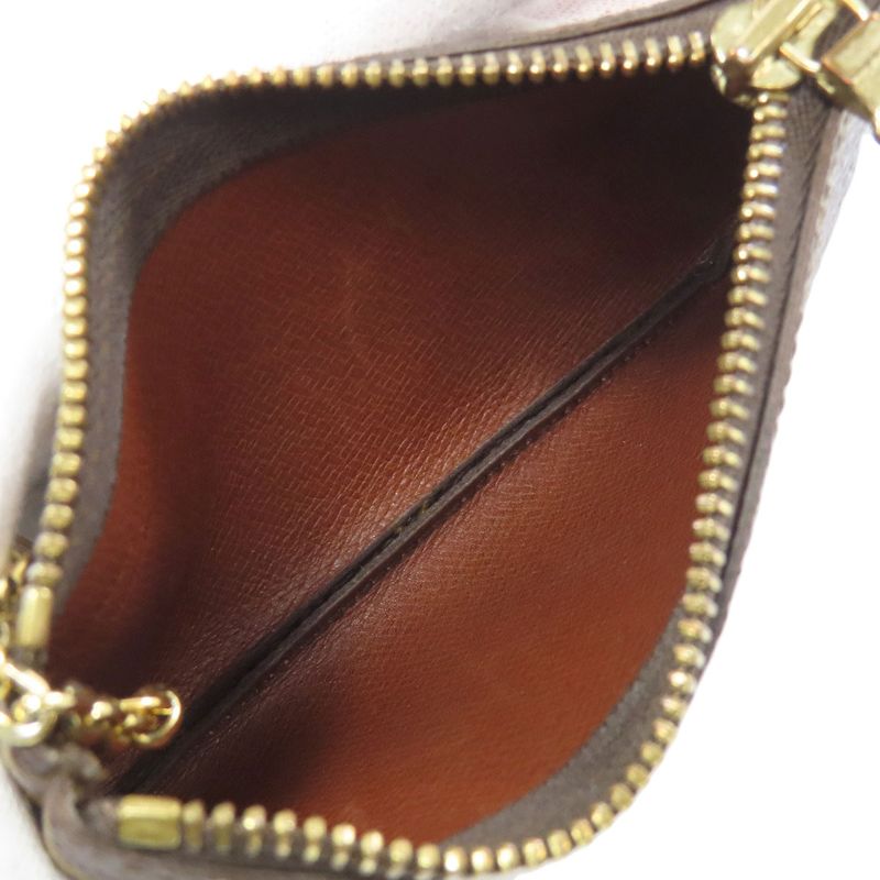 Louis Vuitton M62650 Pochette Cles Coin Case Monogram Canvas Women