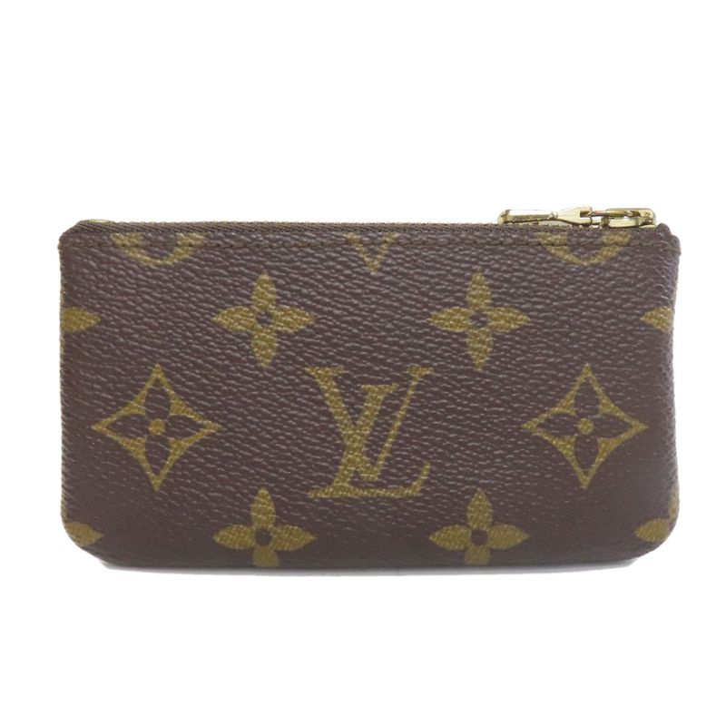 Louis Vuitton M62650 Pochette Cles Coin Case Monogram Canvas Women