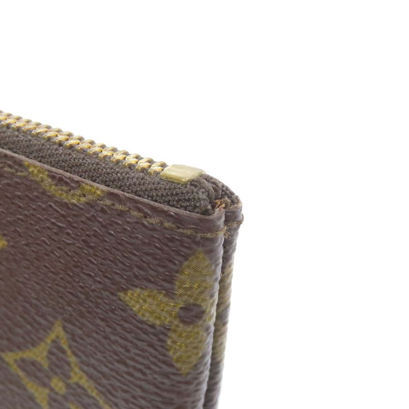 Louis Vuitton M62650 Pochette Cles Coin Case Monogram Canvas Women