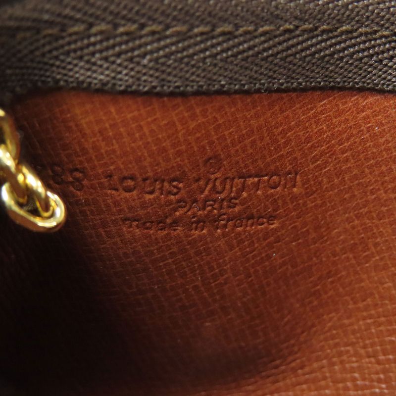 Louis Vuitton M62650 Pochette Cles Coin Case Monogram Canvas Women