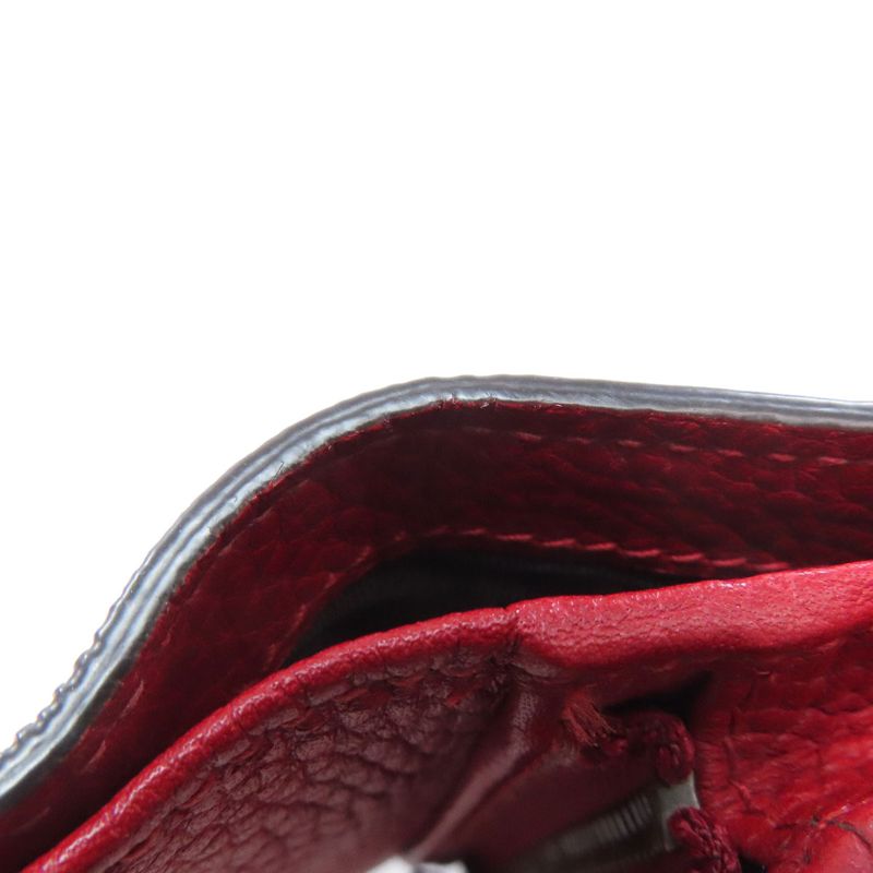 Gucci 453169 Animalier Folding Wallet With Coin Purse Calf Women