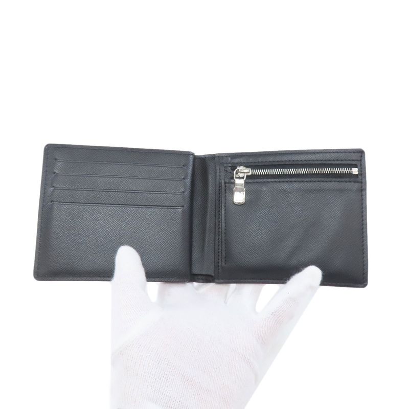 Louis Vuitton N60053 Portefeuille Amerigo NM Folding Wallet With Coin Purse In