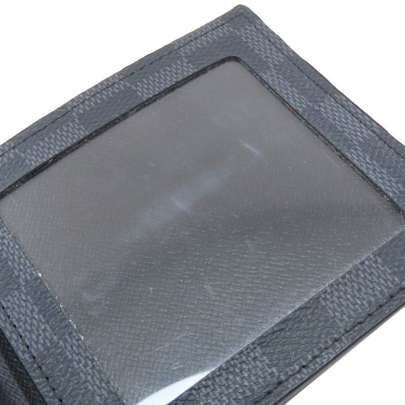 Louis Vuitton N60053 Portefeuille Amerigo NM Folding Wallet With Coin Purse In