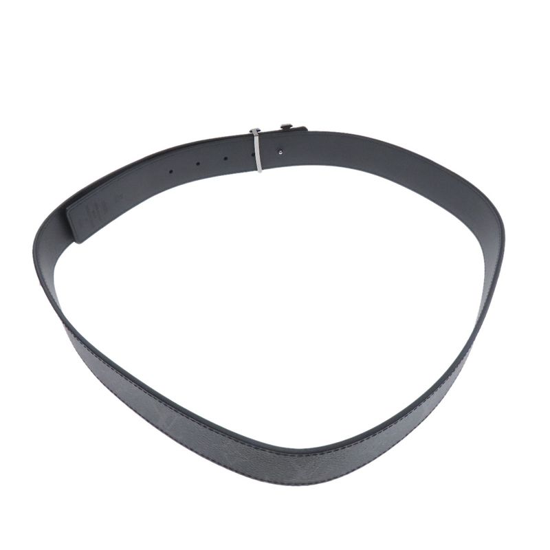 Louis Vuitton M0450 LV Initials Reversible Belt Monogram Eclipse Men's