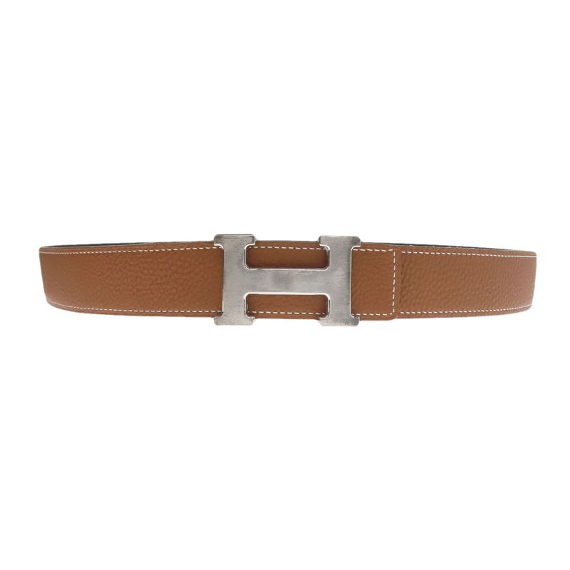 Hermes Constance Belt Gold Hardware Belt Taurillon Calf Men's