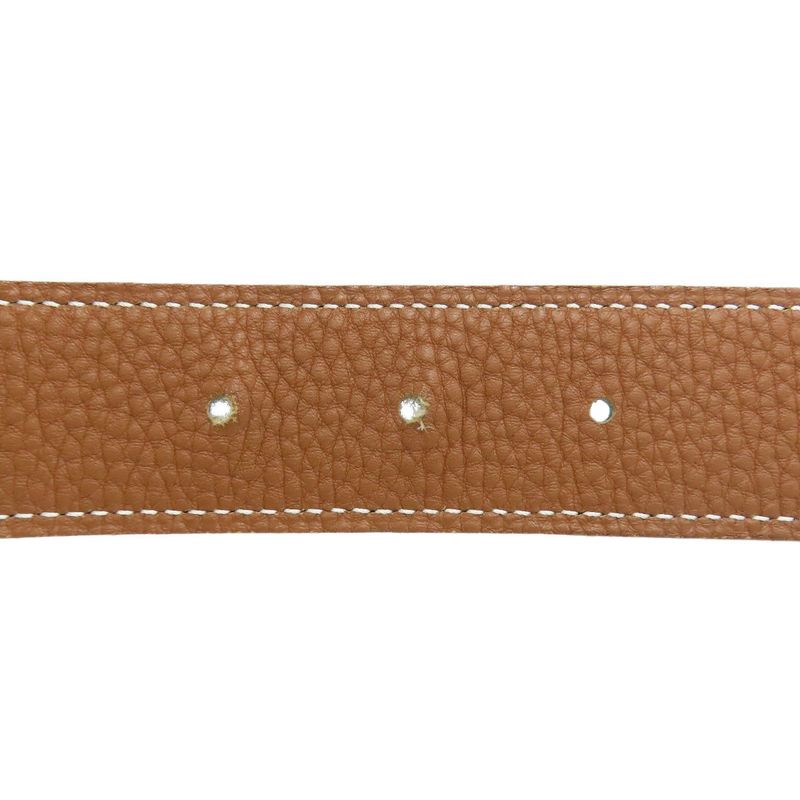 Hermes Constance Belt Gold Hardware Belt Taurillon Calf Men's