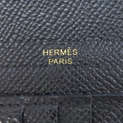 Hermes Bearn Compact Gold Hardware Bifold Wallet With Coin Purse Epson Women